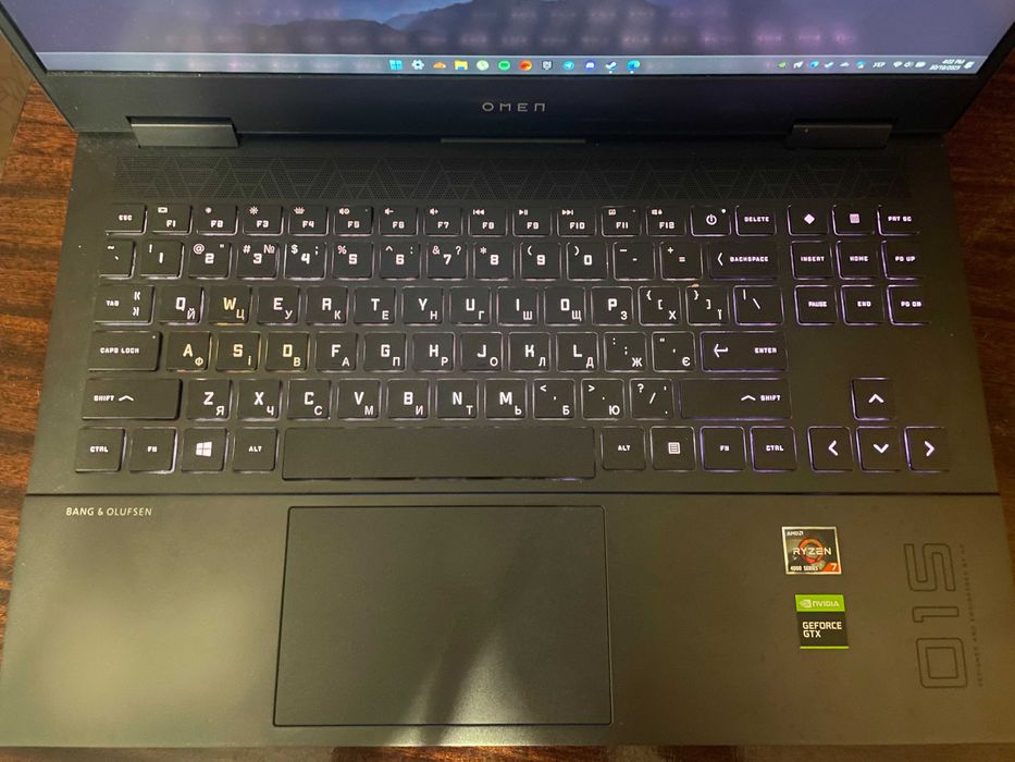 HP OMEN 15 (Ryzen 7 4800H|40Gb|1Tb SSD| NVIDIA GeForce GTX 1660 Ti)