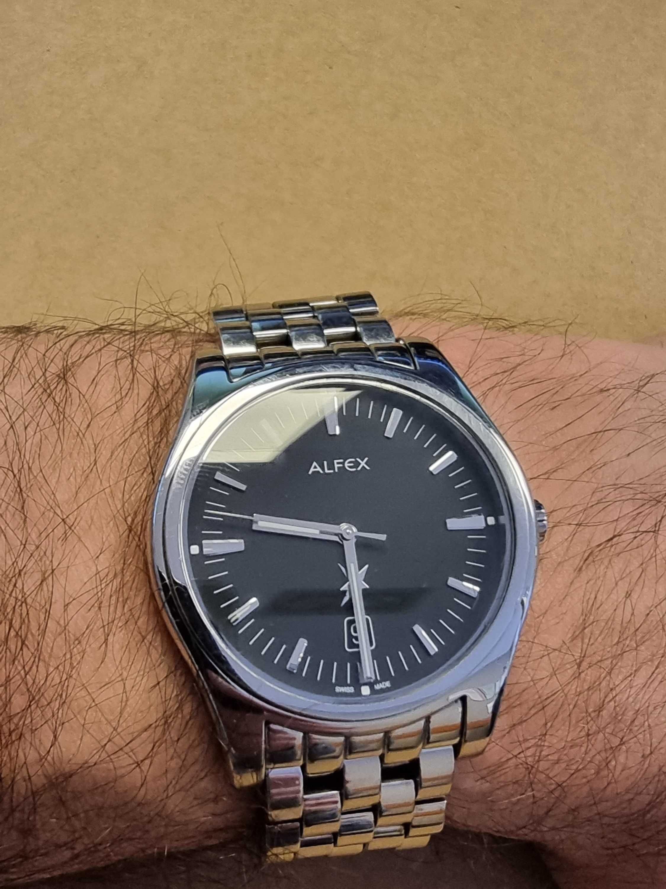 Alfex zegarek automatyczny szwajcarski