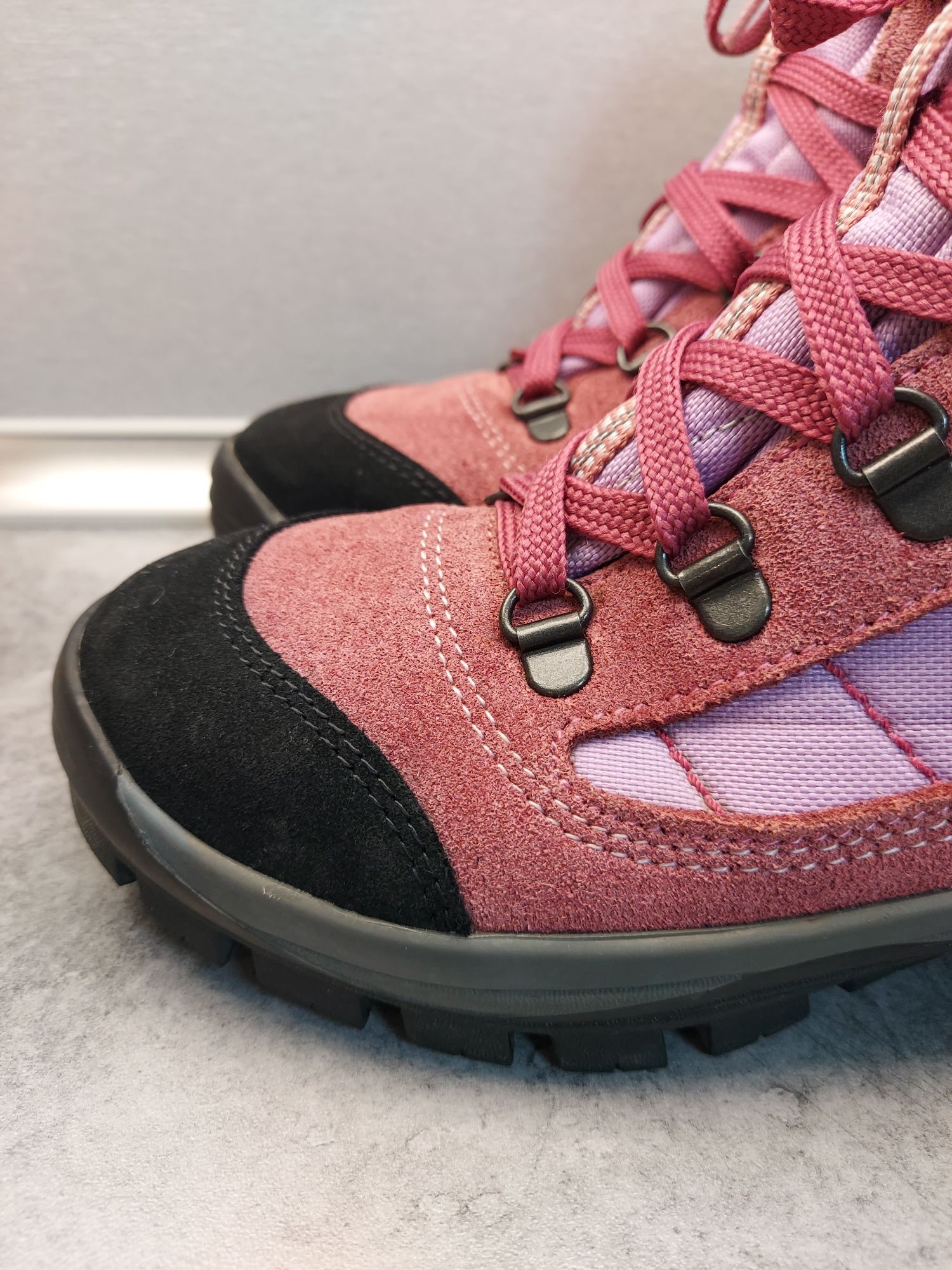 Buty trekkingowe OLANG roz. 35 Tarvisio Kid Tex ,skóra, Cordura,Vibram