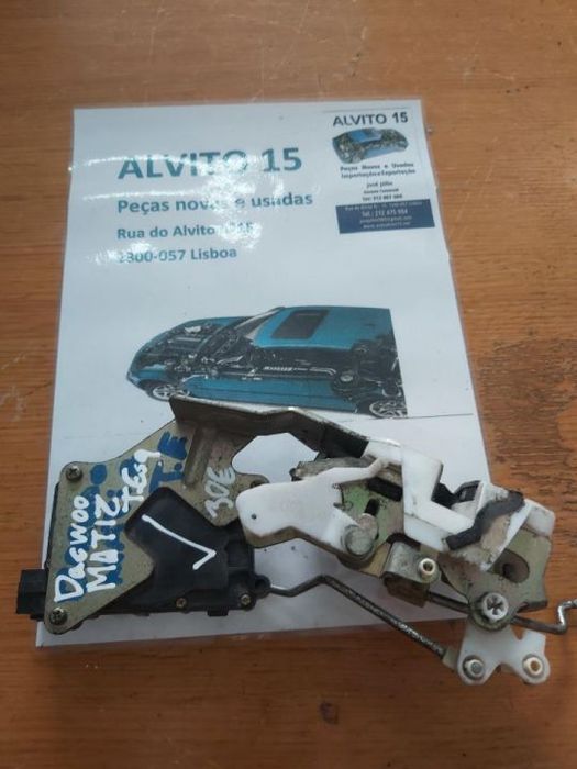 Fechadura tras esquerda Daewoo Matiz
