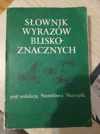 Książka Słownik wyrazów bliskoznacznych