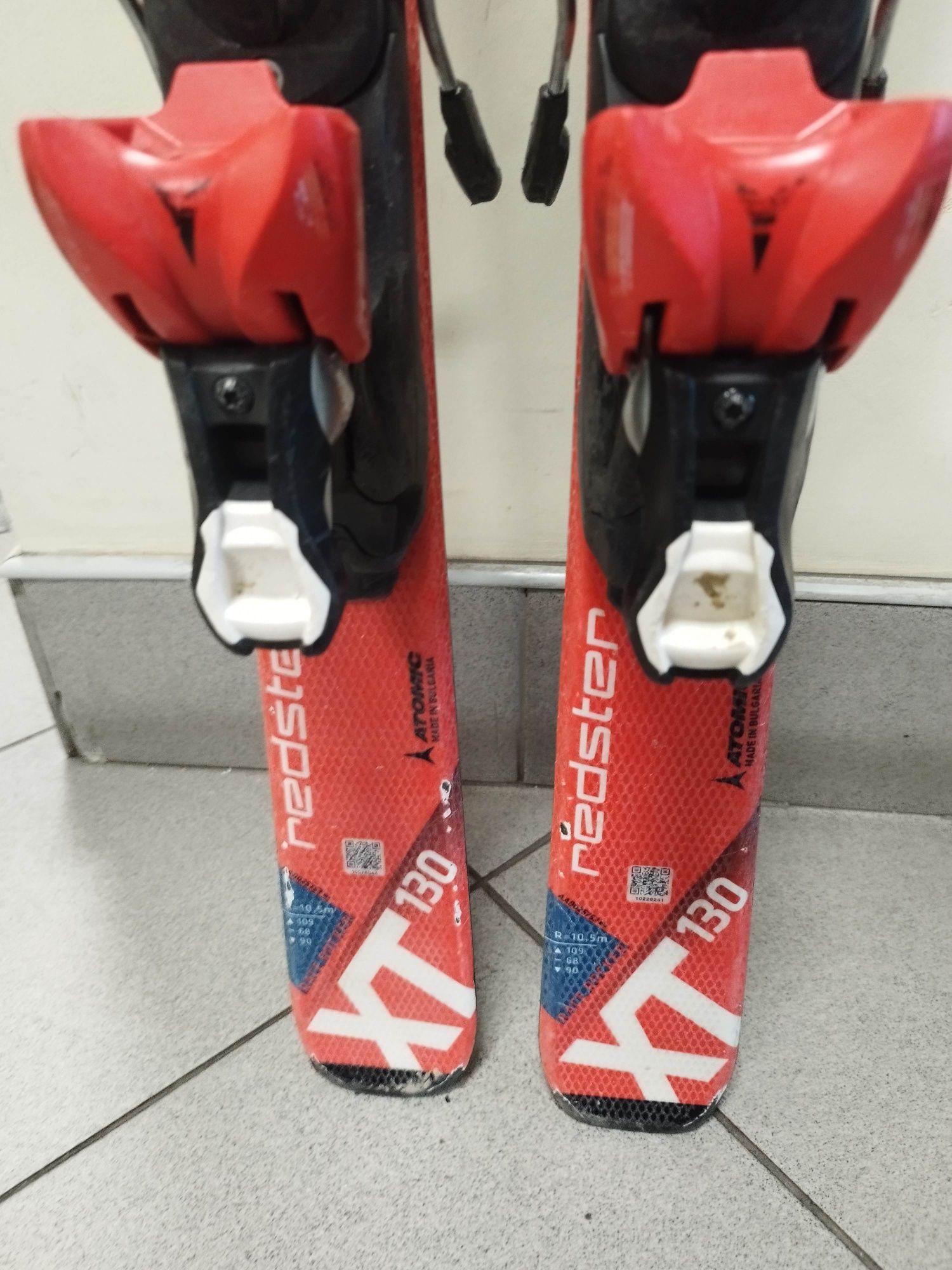 Atomic redster  junior 130 cm. Po serwisie. Na 1-2 sezony