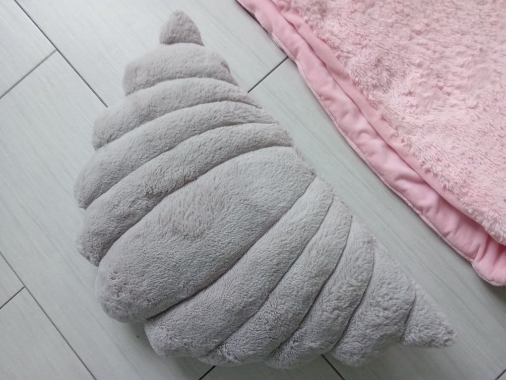 spiworek koc z poduszką dla przedszkolaków syrenka syrena z HOME & YOU