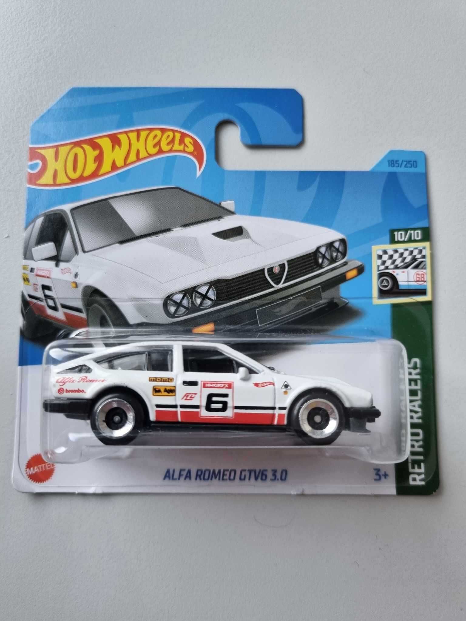 Hot Wheels - Alfa Romeo GTV6 3.0 Biała