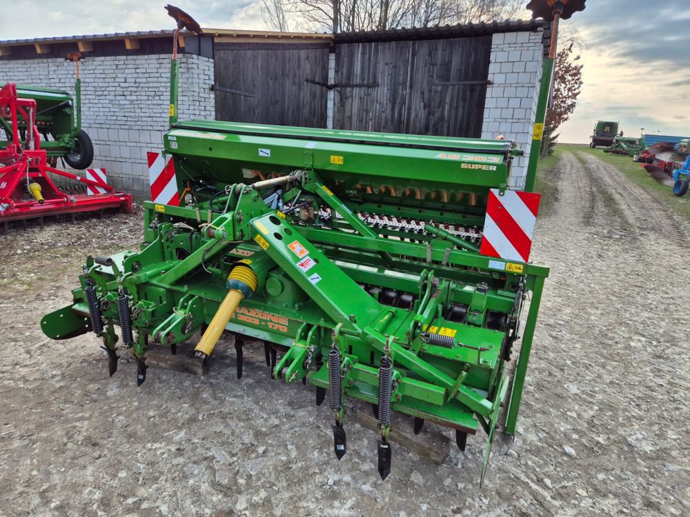 Agregat AMAZONE Ke303-170 + siewnik Ad303 Super TALERZOWY  3m 2004r