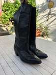 Botas pretas texana