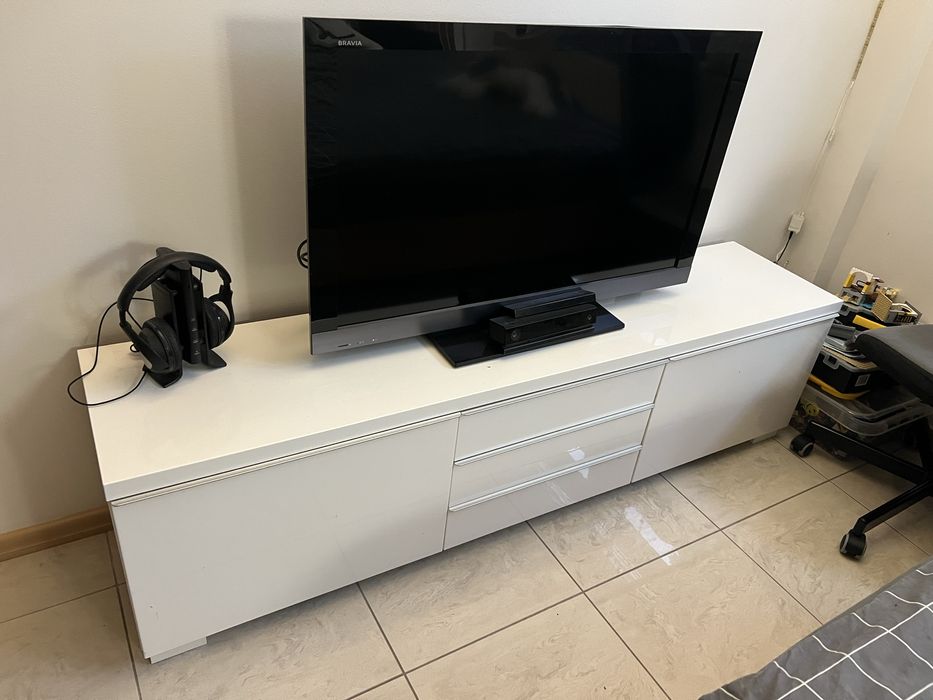 Szafka Rtv Ikea bialy polysk Myslowice