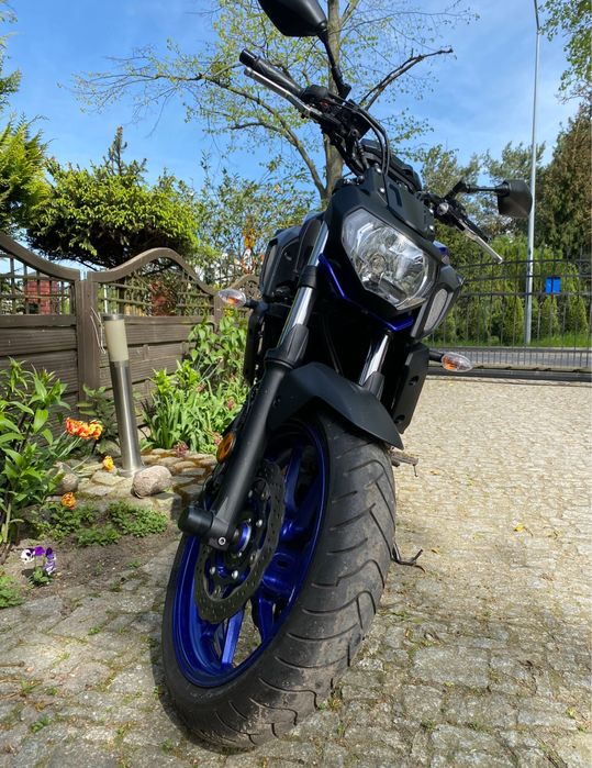 Yamaha MT07 2019 r 8000 km przebiegu