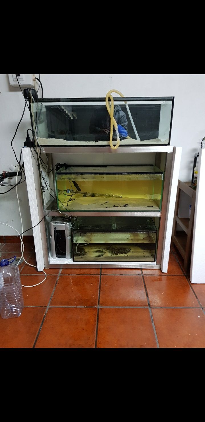 Aquario e ou estrutura em inox