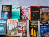 Frederick Forsyth, Koontz, Kava, Tracy,Lincoln Child,Ludlum,Grisham