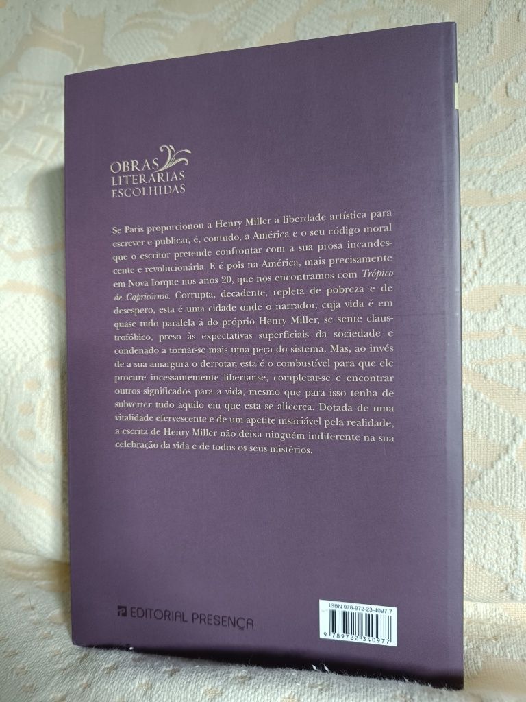 Trópico de Capricórnio de Henry Miller