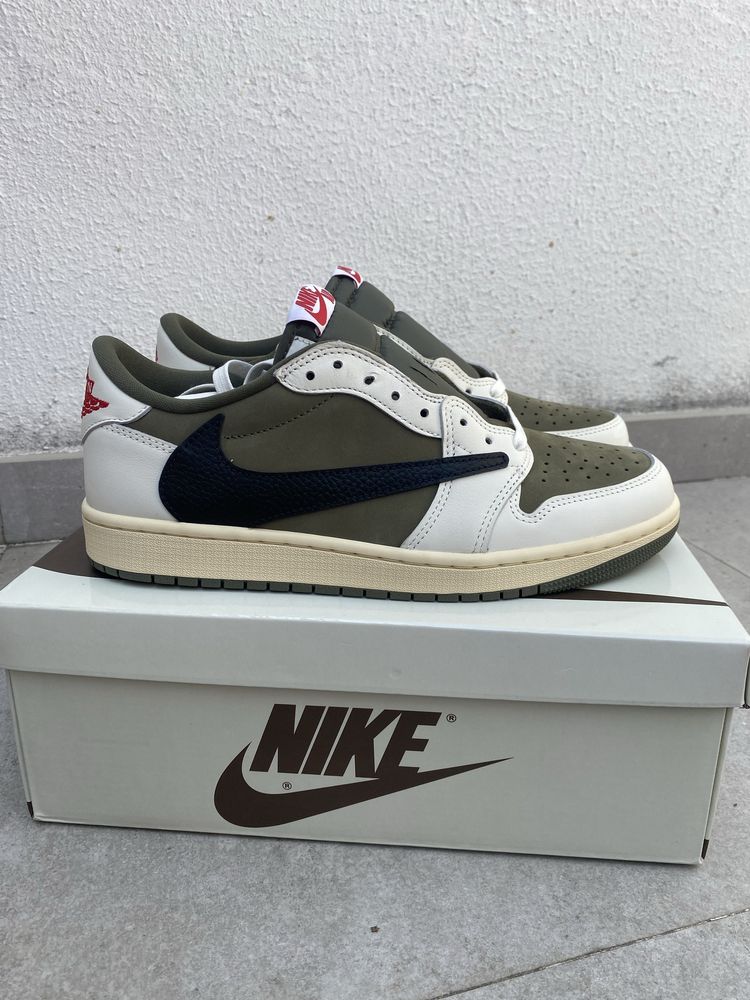 Air Jordan 1 Low - Travis Scott Medium Olive