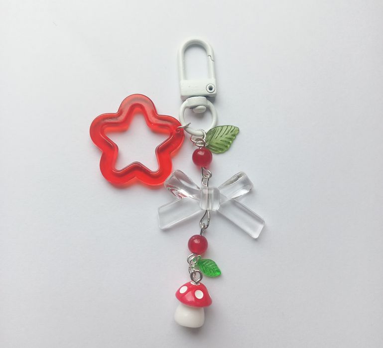 Brelok do kluczy zawieszka arbuz Kuromi grzyb