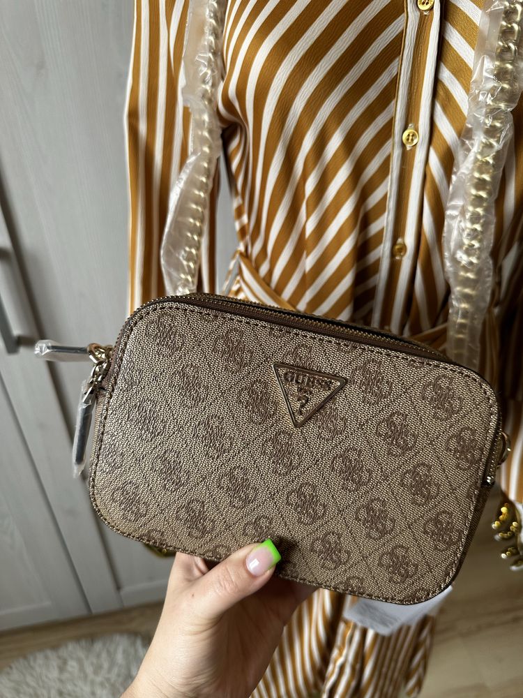 Guess monogram listonoszka torebka na ramoę