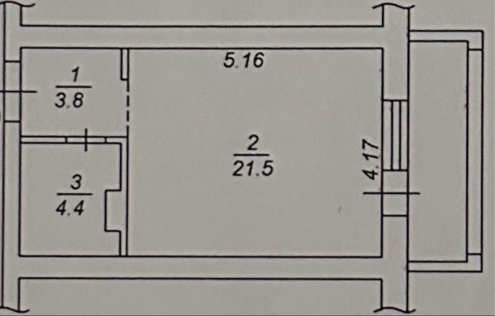 Продаж квартири ЖК « Французький бульвар» будинок 3, з документами