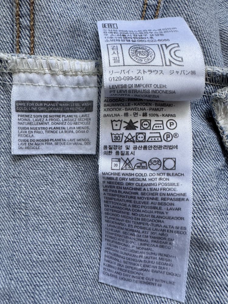 Джинсовка Levi’s Оригінал, джинсовий піджак, куртка