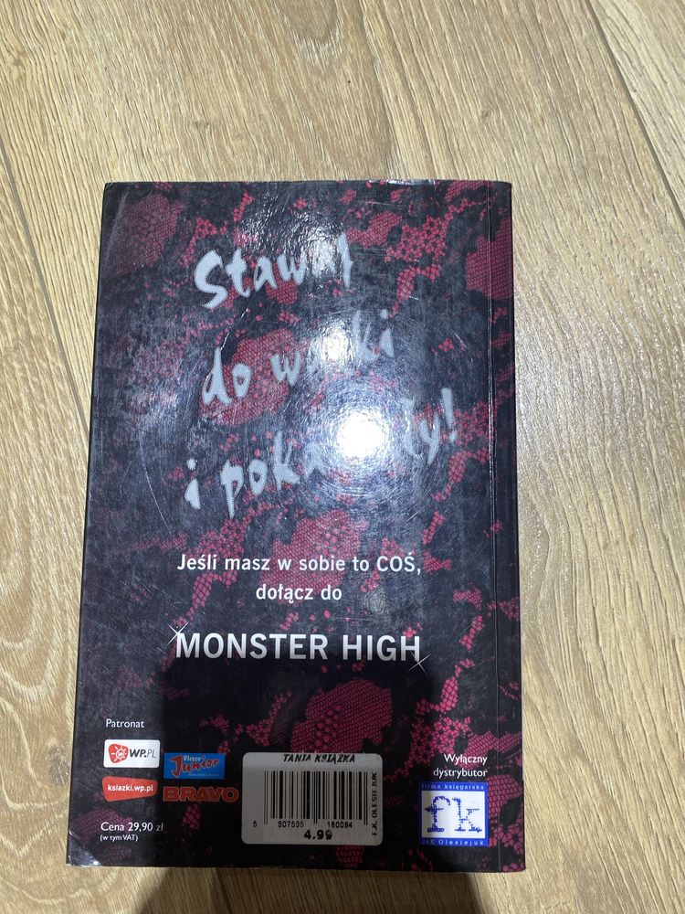 Książka monster high