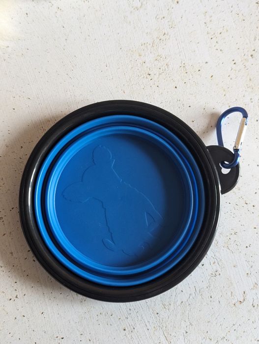 Składana miska dla małego psa