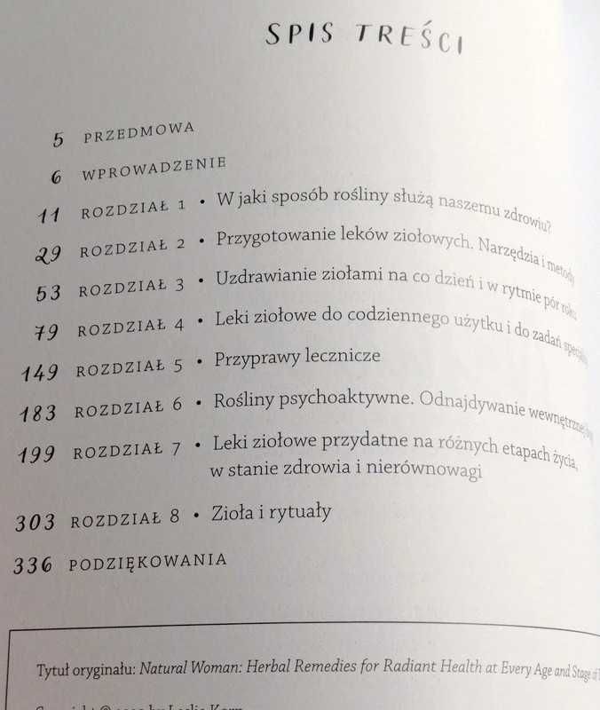 Książka nowa Leslie Korn "Naturalna - ziołowe wsparcie na każdy dzień"