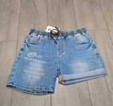Krótkie spodenki damskie szorty jeans na gumie rozm31 
szorty na gu