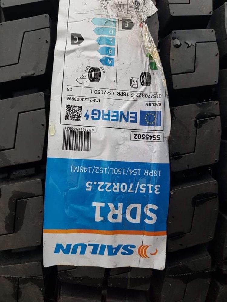 Nowe opony 315/70 R22,5 Sailun SDR 1 napęd
