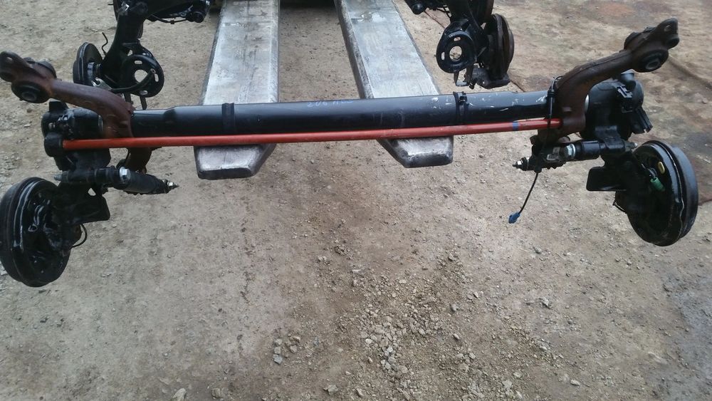 BELKA TYLNA OŚ Peugeot 206 SW Bęben z ABS