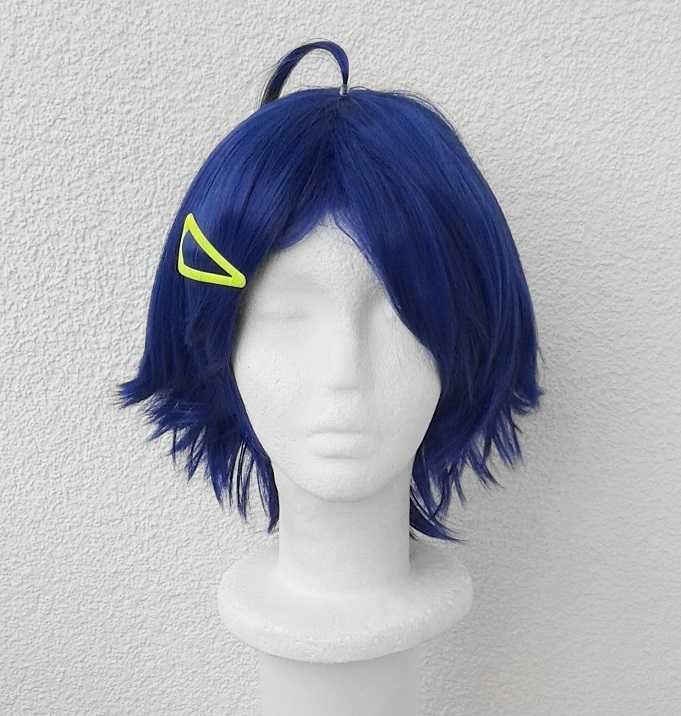 Ai Ohto Wonder Egg Priority niebieska krótka peruka wig cosplay