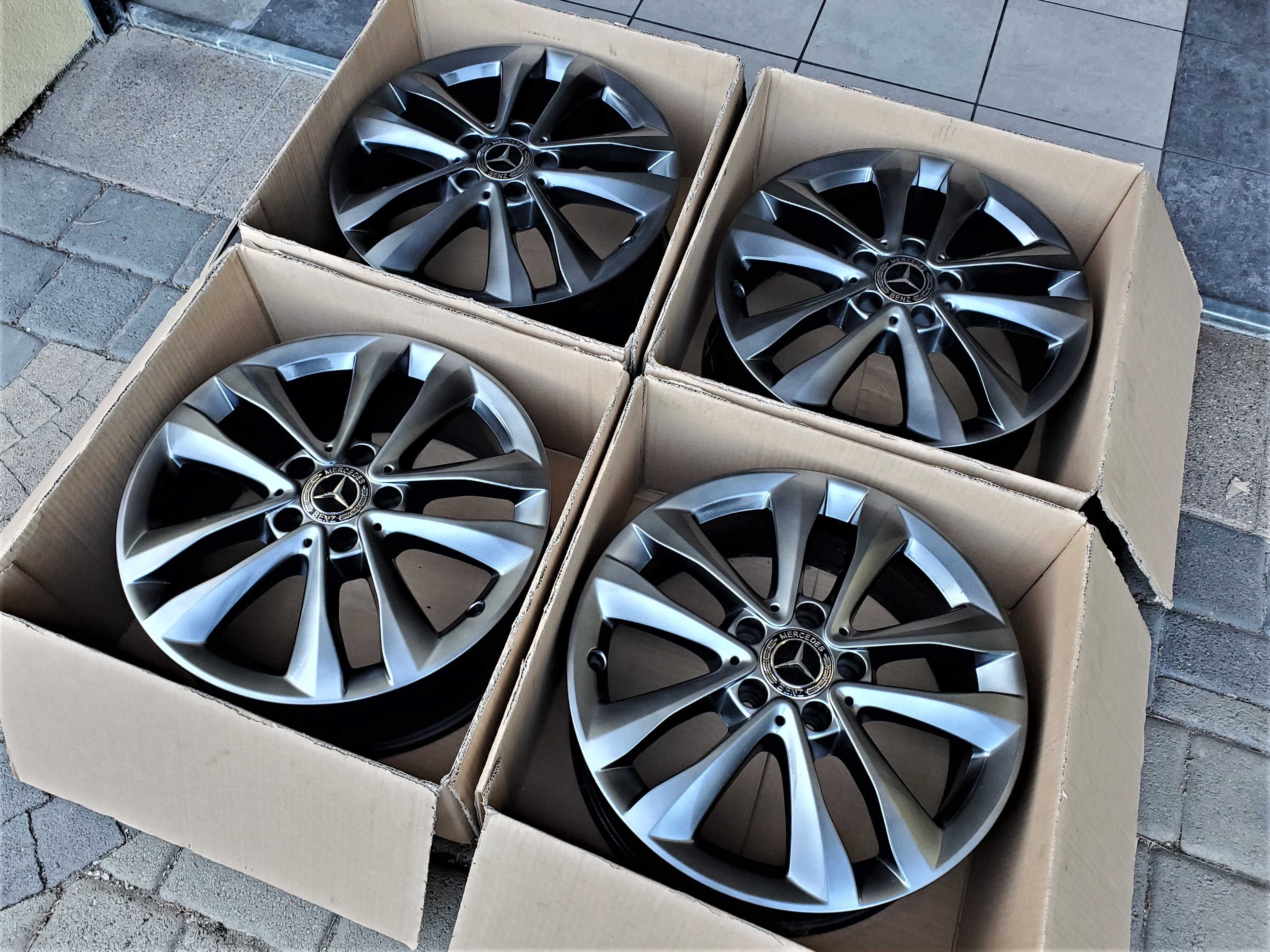 Alufelgi 17 Mercedes Oryginalne ! A B C CLA GLA Vito Viano 5x112 472#