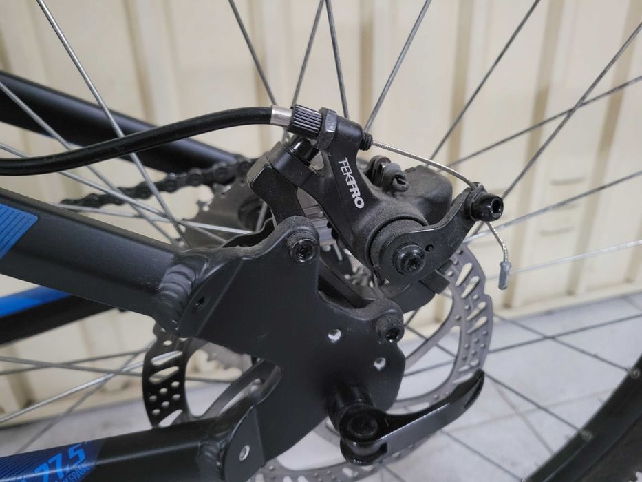 Btwin Rockrider ST120, S, 27,5 (preta e azul)