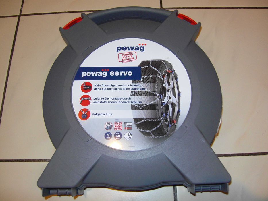 Łańcuchy śniegowe PEWAG SERVO RS 75 Samonapinane Thule