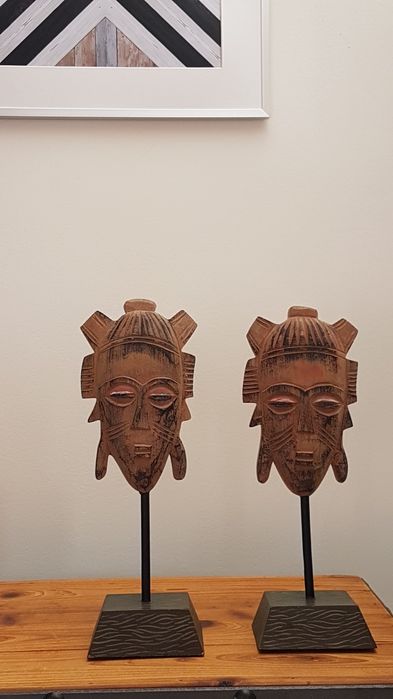 Peças  decorativas africanas