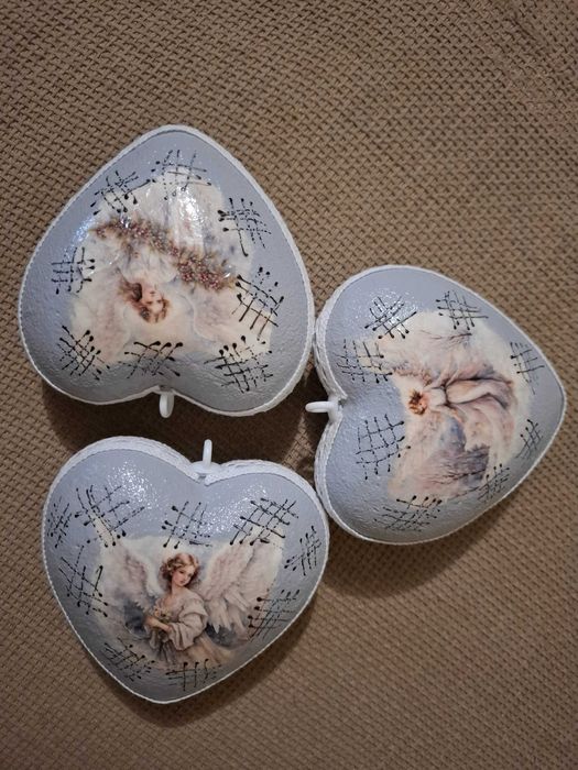 Zestaw zawieszek bożonarodzeniowych