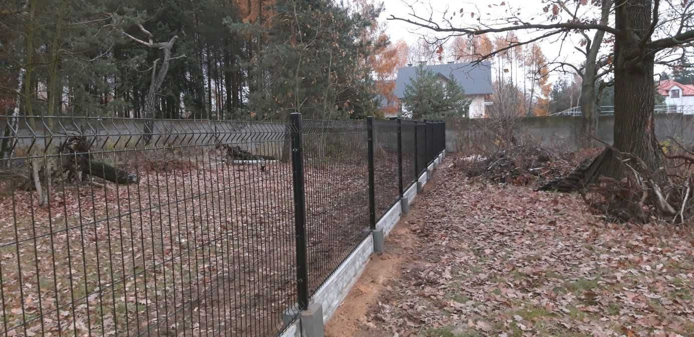 Ogrodzenie Panelowe Fi 4 Fi 5 Ocynk RAL H 180 Montaż Producent