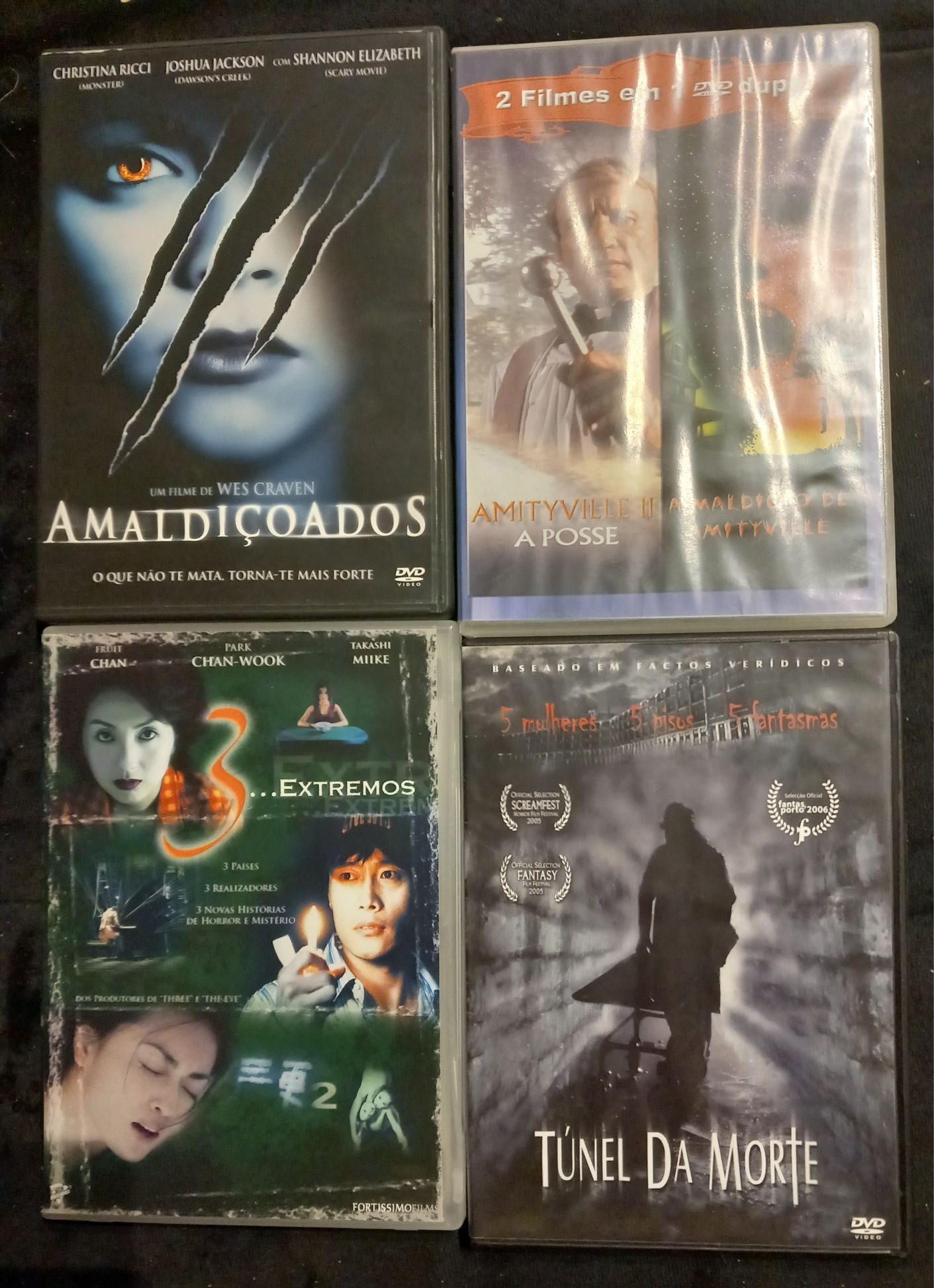 DVD - Filmes de terror