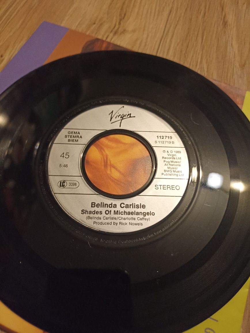 BELINDA CARLISLE - LEAVE A LIGHT ON !! Winyl !! Kim Wilde Samantha Fox