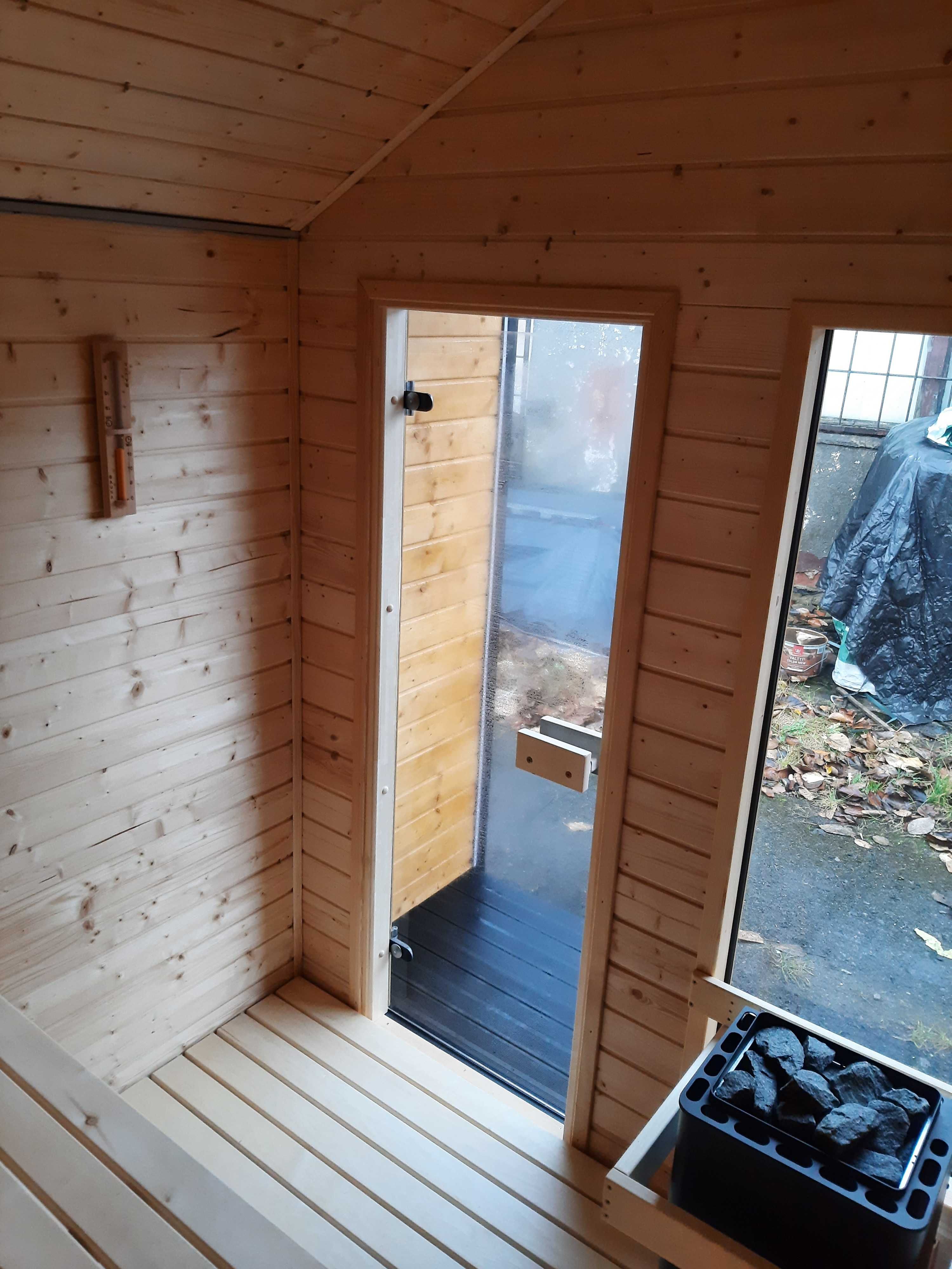 Sauna Ogrodowa Nowoczesna Stodoła