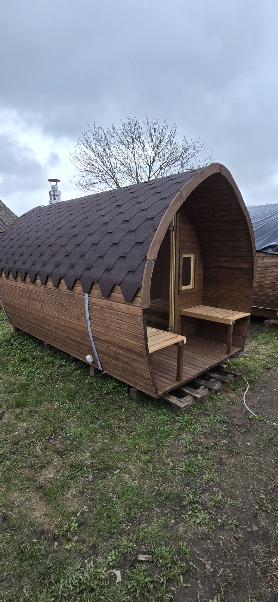 Sauna ogrodowa 4m