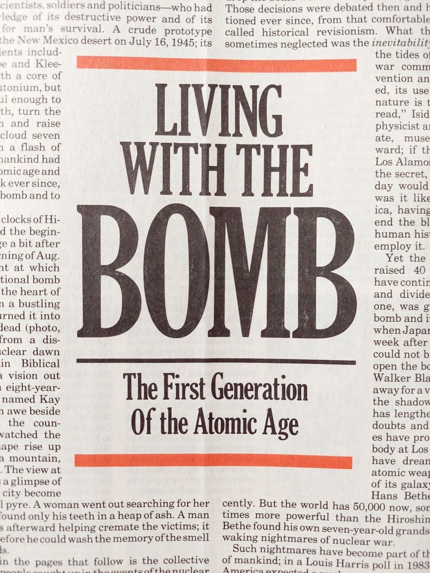 Bomba Atómica Newsweek