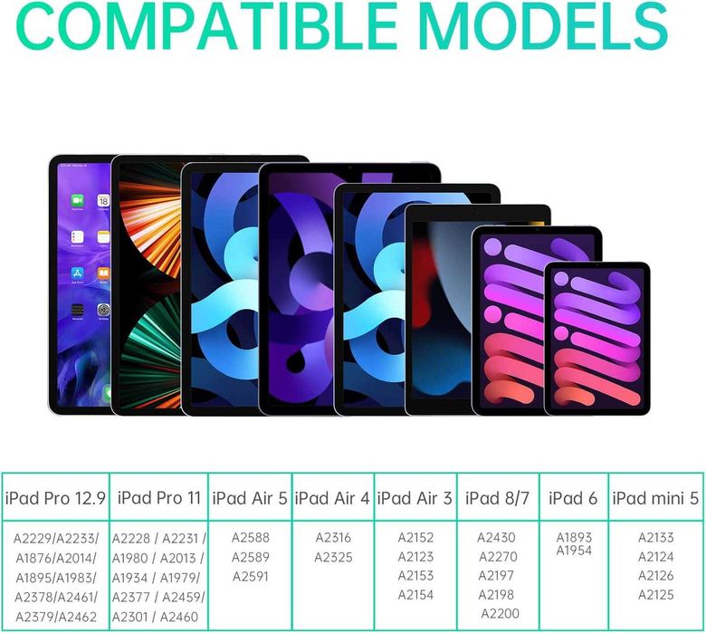 QOOKER Pencil Rysik do ekranów dotykowych PC iPad Air Pro Stylus Pen