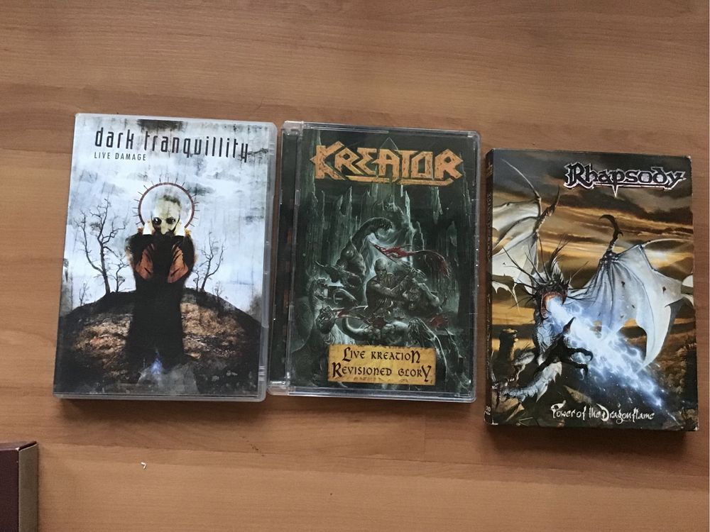 Dvd Heavy metal e séries, vendo conjunto, preco referente ao conjunto