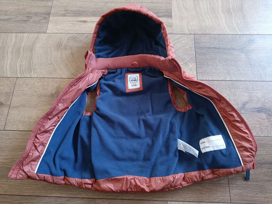 Kamizelka ocieplana Smyk r.  104 bezrękawnik