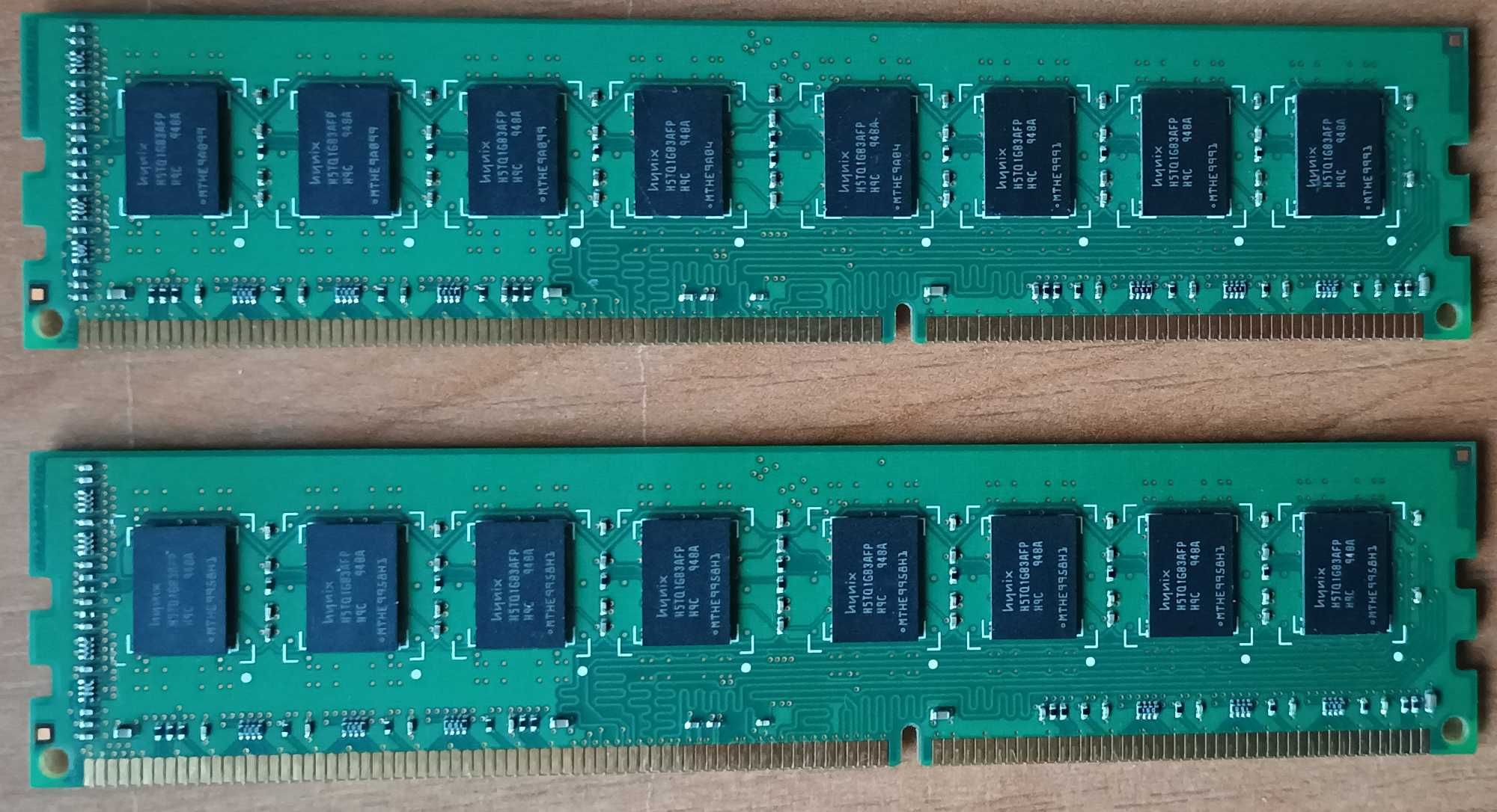 Оперативна пам'ять 2x2GB DDR3 1333MHz Hynix