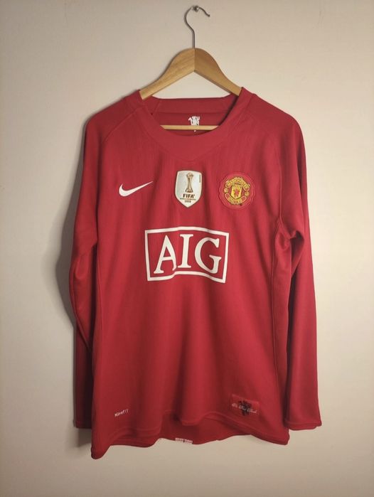 Cristiano Ronaldo Manchester United Home Long Sleeve Shirt 2008