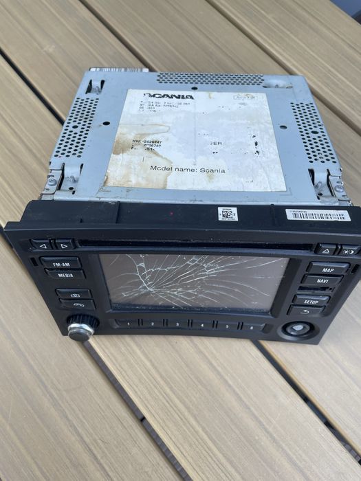 radio nawigacja navi wyświetlacz scania r streamline