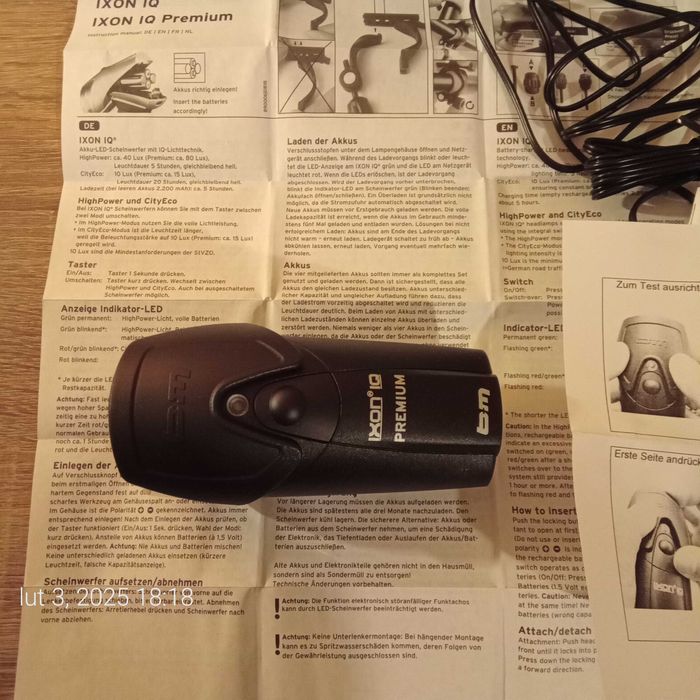 Busch&Muller IXON IQ-Premium/nowe akumulatorki