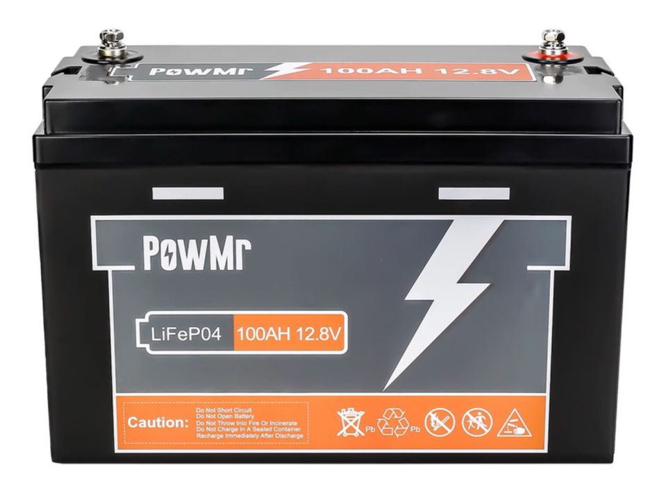 Акумулятор PowMr 100 AH 12,8 V (1200W*h)  LiFe PO4