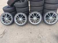 VW Golf GTI Leon FR AUDI Octavia RS felgi Stuttgart z Niemiec 5x112 19