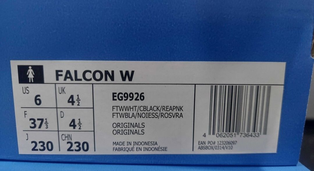 Adidas buty sportowe Falcon W 37 1/3 | EG9926