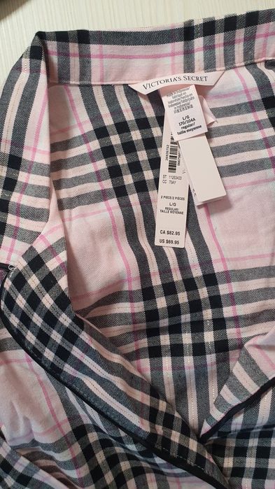Фланелева піжама Victoria's Secret