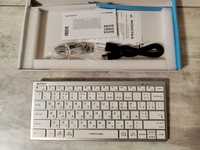 Клавиатура беспроводная A4Tech FBX51C Wireless White для iMac и ПК